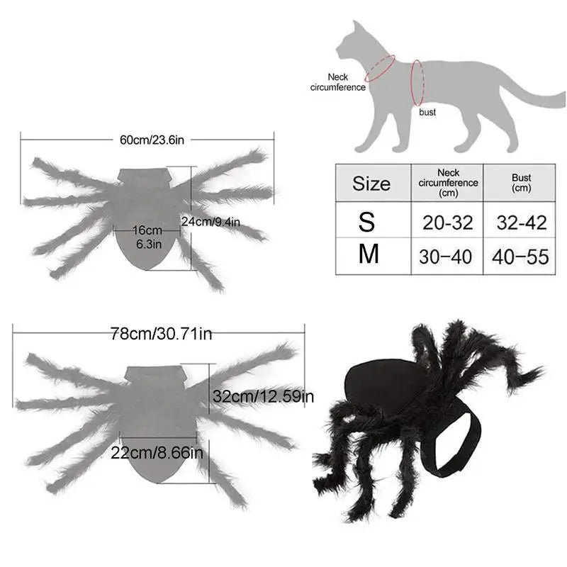 Halloween Pet Spider Costume